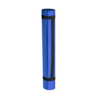 Yogamat/sportmat blauw 180 x 60 cm   - - thumbnail