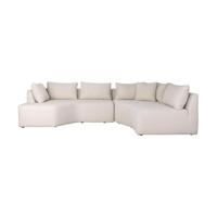Zuiver Prosper chaise longue rechts Sand