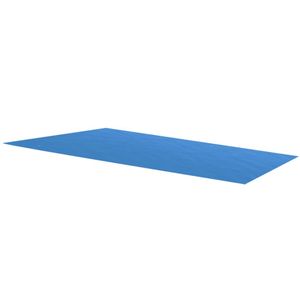 VidaXL Zwembadzeil rechthoekig 300 x 200 cm pe blauw