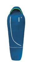Grüezi Bag Biopod Wolle Kids World Traveller Mummie Slaapzak Kinderen True Blue 170