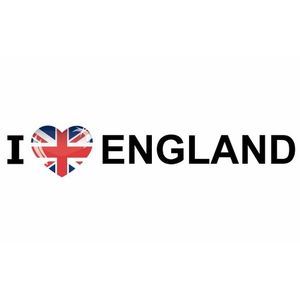 Papieren landen sticker Engeland   -