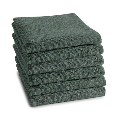 6x DDDDD keukendoek akira 50x55 cm green