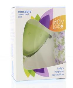 Ladycup Menstruatie cup green maat S (1 st)