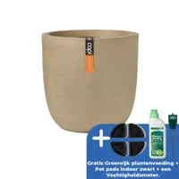 Pot bol smooth nl d54h52cm beige