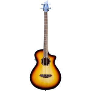 Breedlove Discovery S Concert Spruce CE Bass Edgeburst - akoestische basgitaar