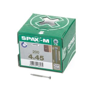 Spax-m t20 dd boorp 4,0x45(200)