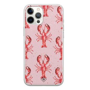 iPhone 12 Pro Max siliconen telefoonhoesje - Lobster all the way