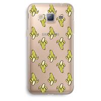 Bananas: Samsung Galaxy J3 (2016) Transparant Hoesje - thumbnail