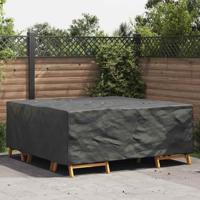 Hoes voor tuinmeubelen Zwart 200 x 190 x 85 cm 210D