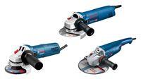 Bosch Blauw 3-Delige Haakse slijper set | GWS 22-230 J + GWS 1000 + GWS 750 Professional | in doos - 06018C1305