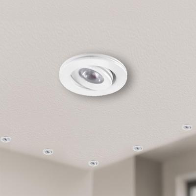 Dimbare mini inbouwspot, 3 Watt, IP44