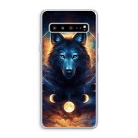 Wolf Dreamcatcher: Samsung Galaxy S10 5G Transparant Hoesje