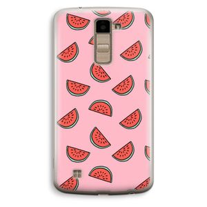 Watermeloen: LG K10 (2016) Transparant Hoesje