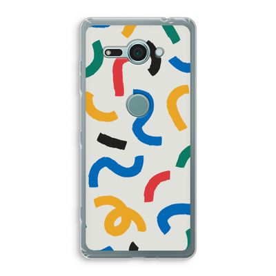 Illustratieve pop 2: Sony Xperia XZ2 Compact Transparant Hoesje