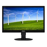 Philips Brilliance 241B4LPYCB - 24 inch - 1920x1080 - DP - DVI - VGA - Zwart