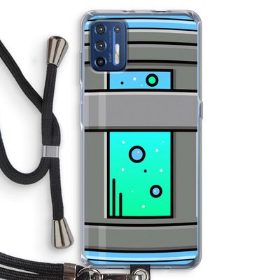 Chug Bottle: Motorola Moto G9 Plus Transparant Hoesje met koord Chug Bottle: Motorola Moto G9 Plus Transparant Hoesje met koord
