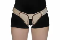Orliman Dubbelzijdige Liesbreukband - XL - Universeel - Beige