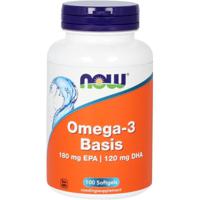 Omega 3 basis 1000mg (100 softgels) - NOW Foods