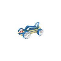 Roadster raceauto bamboe speelgoed auto 8 cm   -