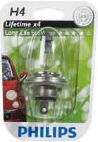Philips H4 light bulb longlife 1 blister