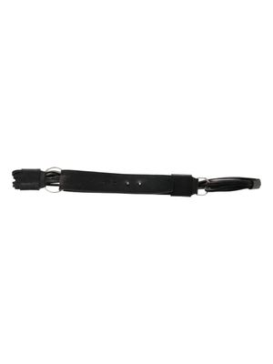 Gianfranco Ferré Pre-Owned ceinture en cuir à franges (années 2000) - Noir