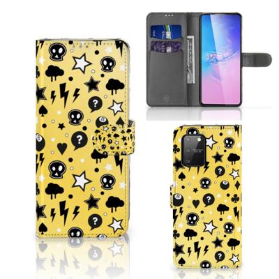 Telefoonhoesje met Naam Samsung S10 Lite Punk Geel Telefoonhoesje met Naam Samsung S10 Lite Punk Geel