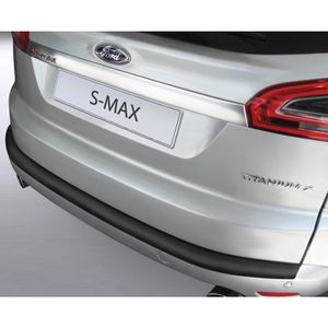 Bumper beschermer passend voor Ford S-Max 5 deurs 2006- Zwart GRRBP386