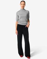 HEMA Damesbroek Erin glitter zwart (zwart)