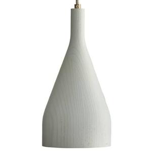 Hollands Licht Timber hanglamp medium Ø10 wit essen