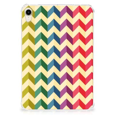Apple iPad mini 6 (2021) Hippe Hoes Zigzag Multi Color Apple iPad mini 6 (2021) Hippe Hoes Zigzag Multi Color
