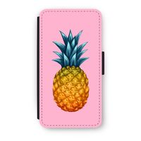 Grote ananas: iPhone XS Flip Hoesje