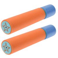 Speelgoed waterpistool van foam - 2x - 20 cm - Foam waterspuiters