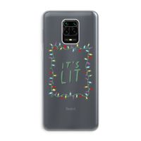 It's Lit: Xiaomi Redmi Note 9 Pro Transparant Hoesje