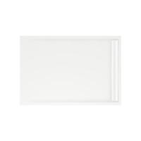 Xenz Easy Tray douchevloer - 120x100x5cm - acryl - zonder gootcover - wit 6951-01
