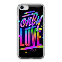 Only Love: iPhone 8 Transparant Hoesje