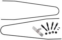 CONTEC Ct strut set f. splash prot.60/26" 58/28" black