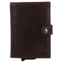 Hide & stitches paint rock safety wallet-Dark Brown Hide & stitches paint rock safety wallet-Dark Brown