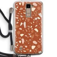 Terrazzo N°22: LG K10 (2016) Transparant Hoesje met koord