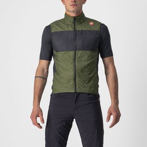 Castelli Unlimited Puffy fietsvest mouwloos groen heren XXXL