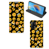 OPPO A74 4G Hoesje met Magneet Emoji - thumbnail