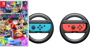 Mario Kart 8 Deluxe + Nintendo Switch Joy-Con stuurwiel