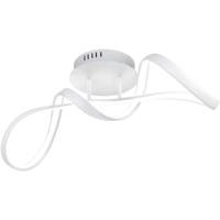 LED Plafondlamp Rond - 28W Dimbaar - Natuurlijk Wit 4000K - Mat Wit Aluminium