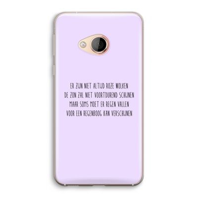 Regenboog: HTC U Play Transparant Hoesje