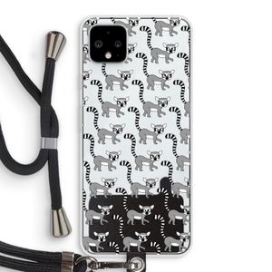 Makis: Pixel 4 XL Transparant Hoesje met koord
