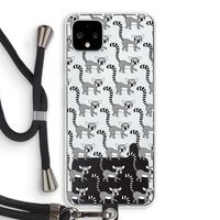 Makis: Pixel 4 XL Transparant Hoesje met koord