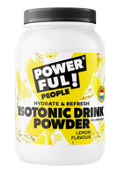 Powerful People Isotonic drink powder lemon flavour 500 Gram