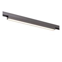 Lucide Premium LINIAL GLYX Railspot - 1-fase Railsysteem / Smart Railverlichting - Smart - 48V Track - 1xLED - Mat Zwart Chroom