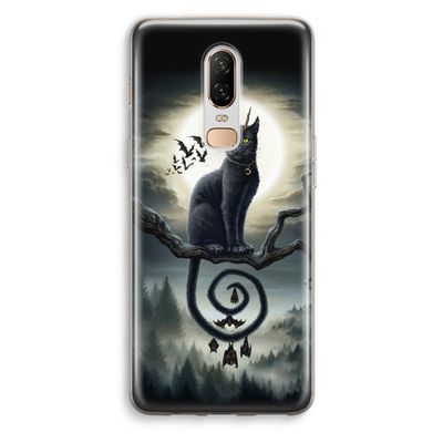 Moonlight Companions: OnePlus 6 Transparant Hoesje
