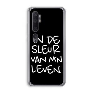 De Sleur: Xiaomi Mi Note 10 Transparant Hoesje