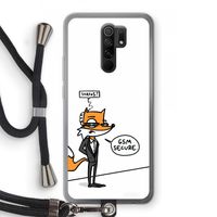 GSM secure: Xiaomi Redmi 9 Transparant Hoesje met koord